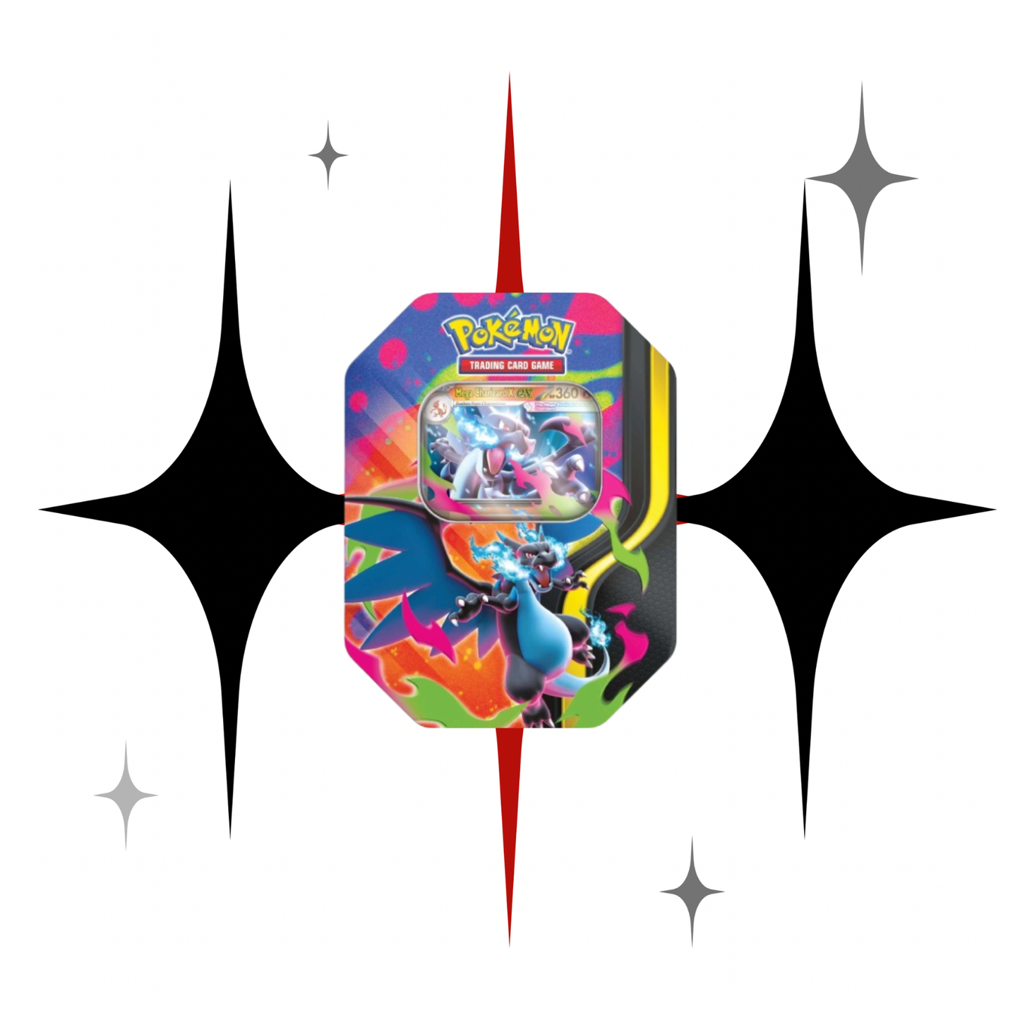 Mega Charizard X Tin (Small)