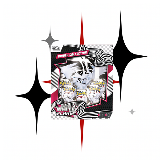 White Flare Binder Collection