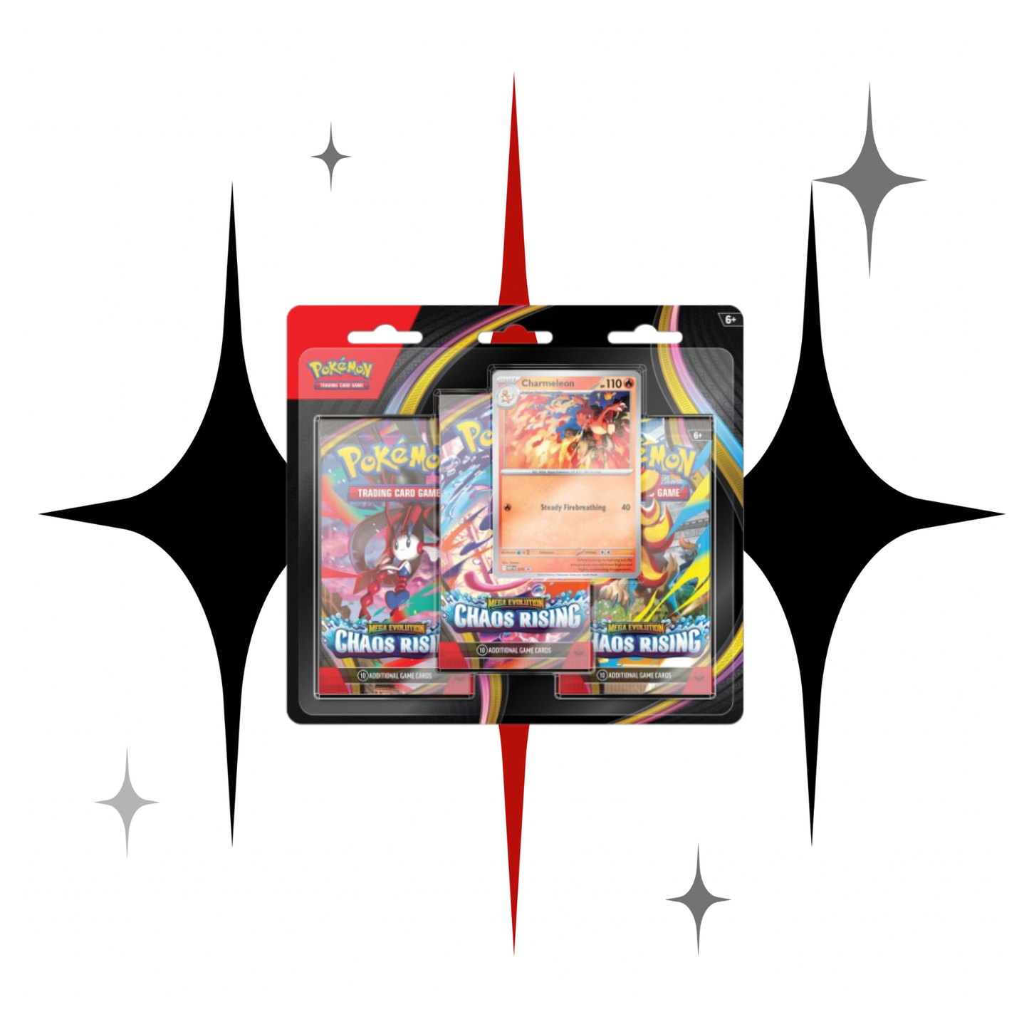 3 Blister Packs Chaos Rising